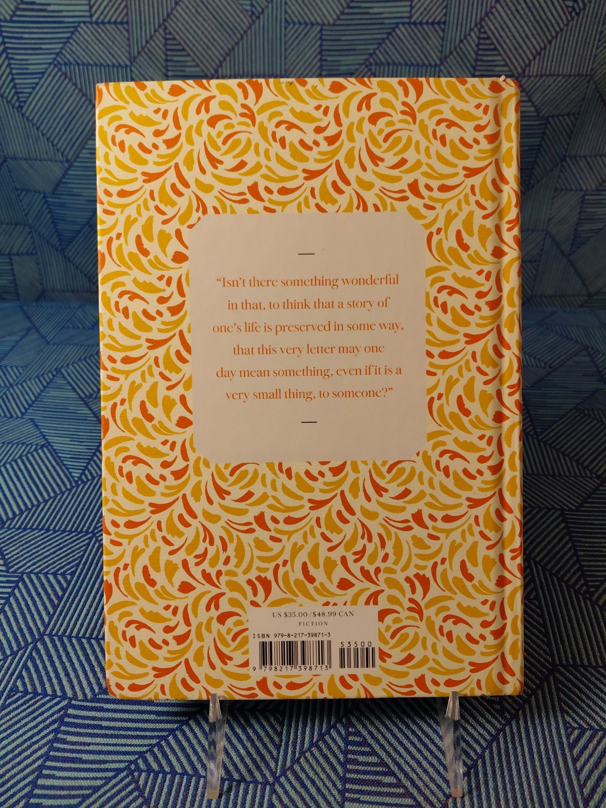 The Correspondent: Deluxe Edition: A Novel by Virginia Evans Hardcover Book