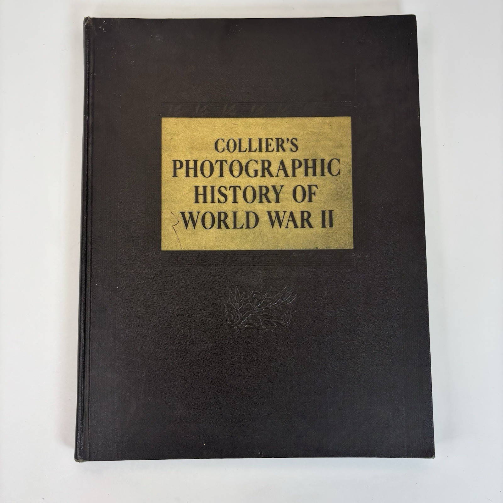 Collier&rsquo;s Photographic History of World War II Hardcover 1946 272 pages WWII C6