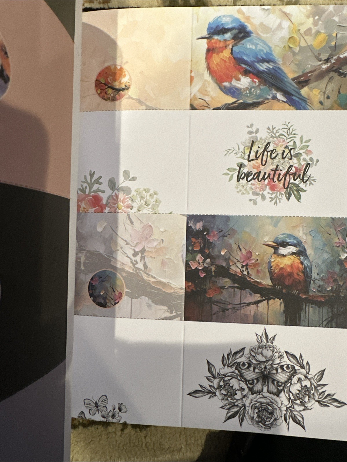 PAPER PAPER PAPER The Floral Riot COLLECTION BOOK 180 Pages Create Craft 2025
