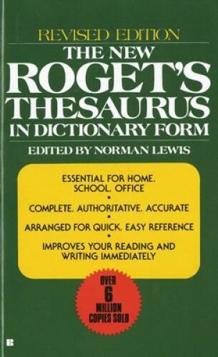 The New Roget&rsquo;s Thesaurus in Dictionary Form: Revised Edition – GOOD
