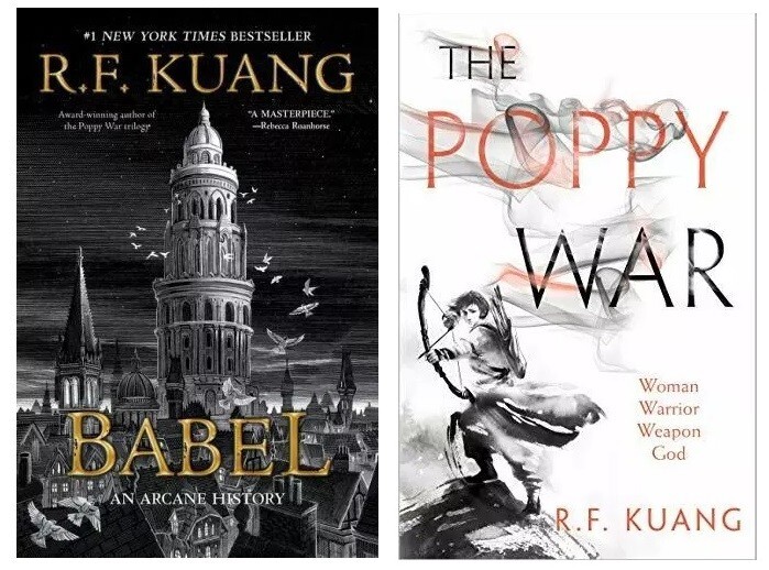 2 BOOKS BY R.F. Kuang « The Poppy War » & « Babel » New!