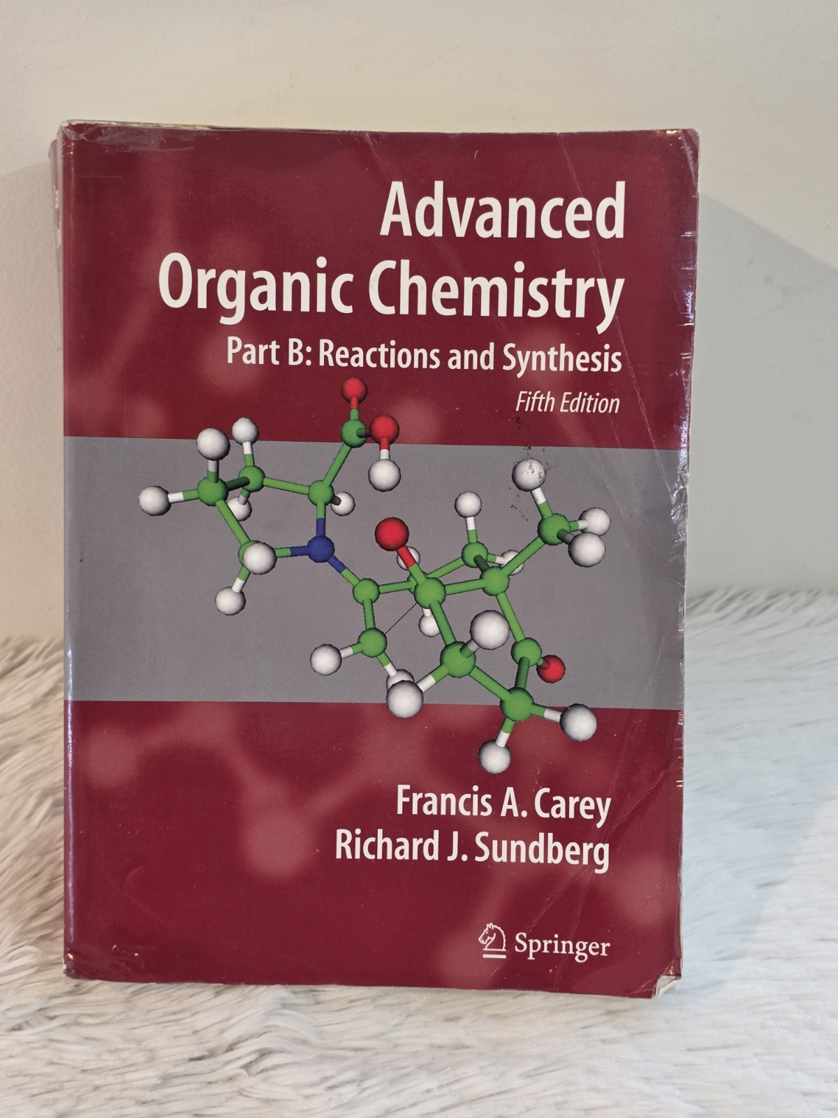 Advanced Organic Chemistry: Part B: Reaction and Synthesis – Paperback – GOOD
