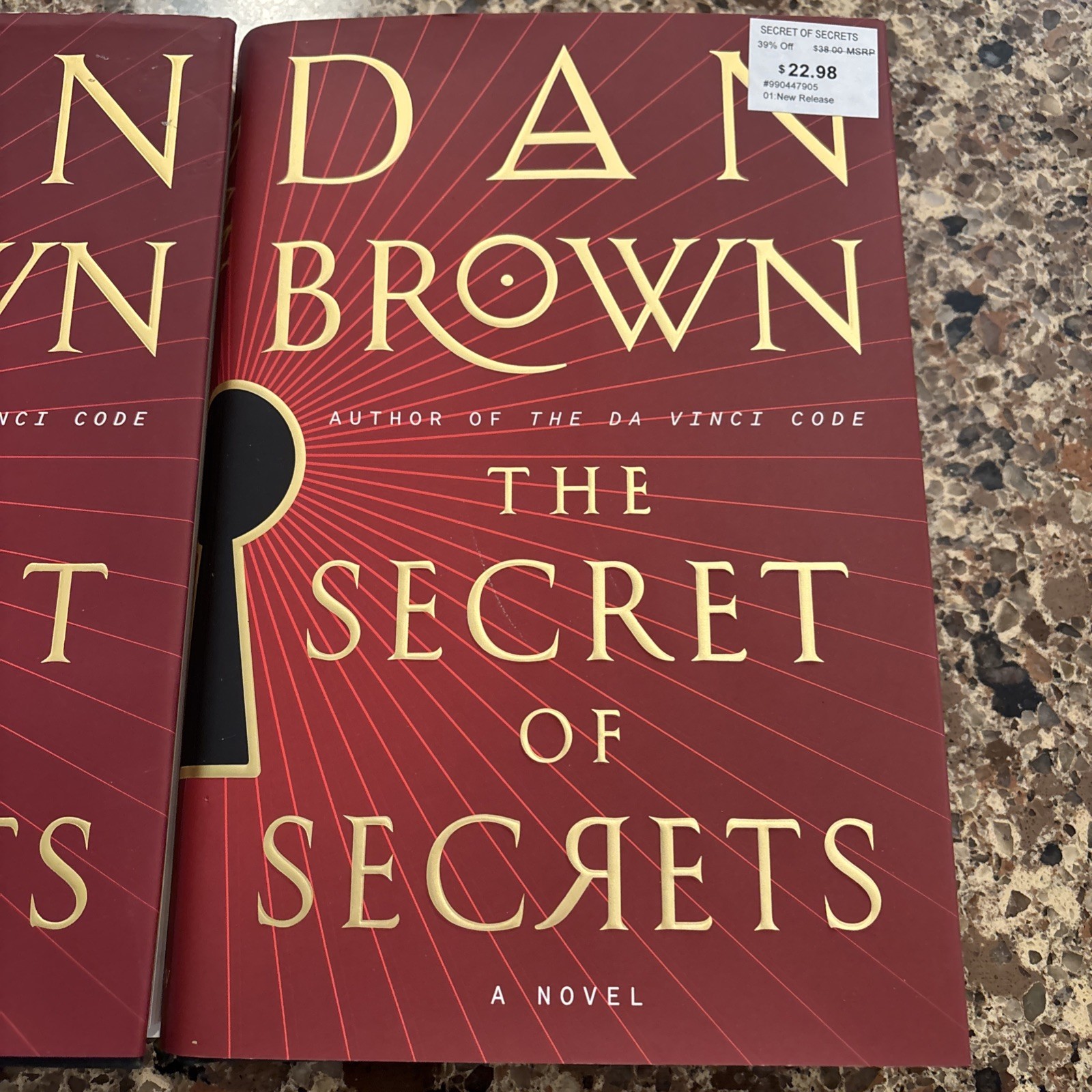 The Secret of Secrets : A Novel by Dan Brown (2025, Hardcover)