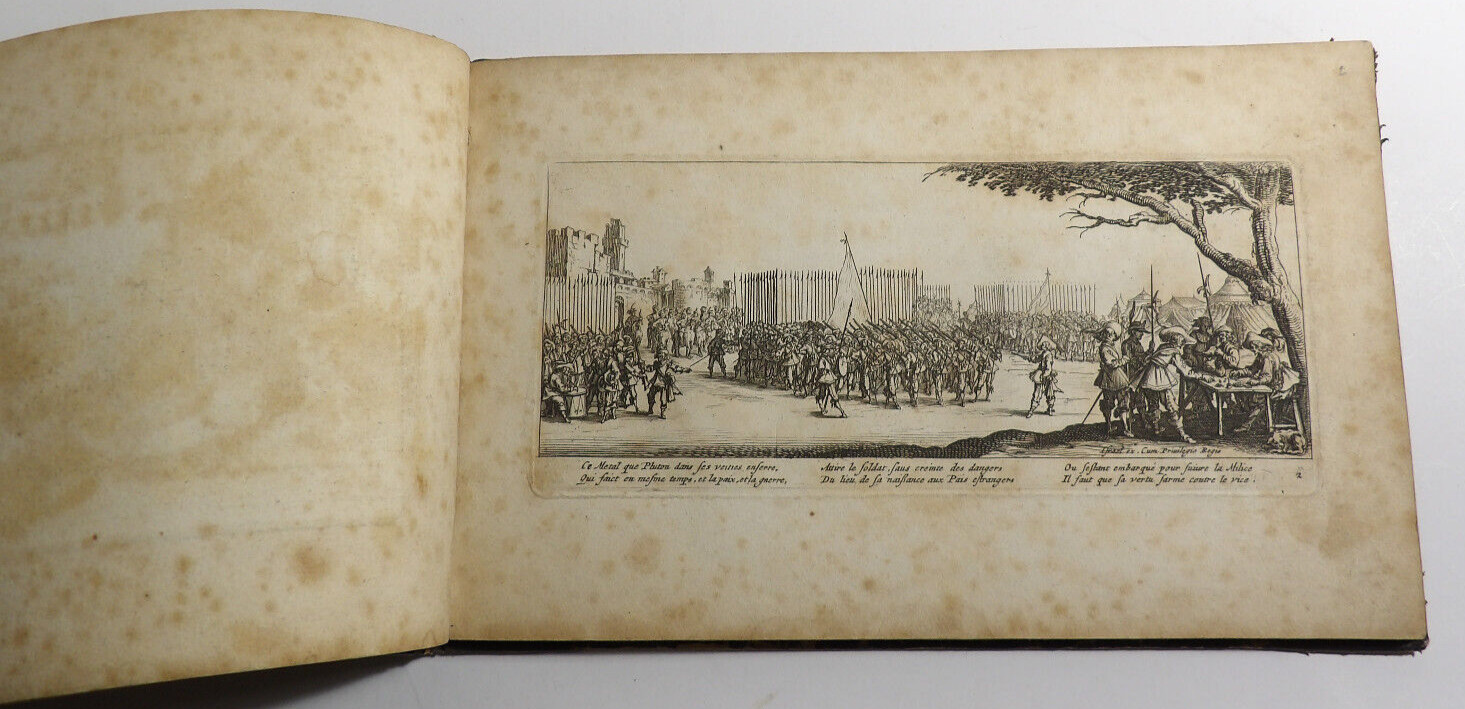De Droeve Ellendigheden van den Oorlock Callot, Jacques 18 PLATES