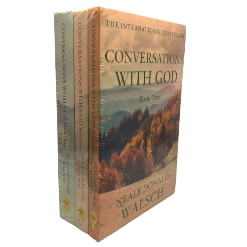 Conversations With God Complete Trilogy Set Books 1-3 by Neale Donald Walsch PB
