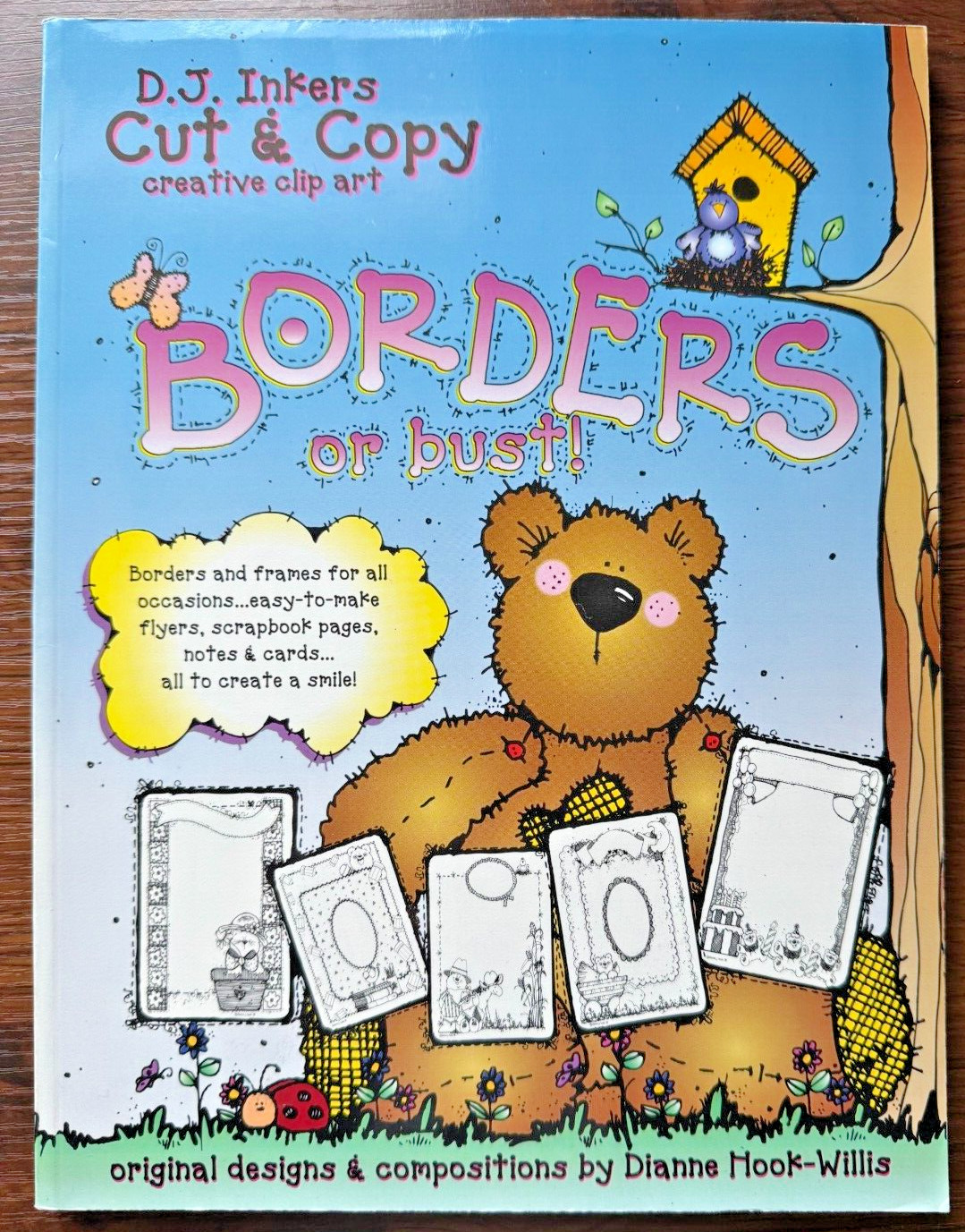 BORDERS OR BUST (CUT & COPY) By D. J. Inkers **BRAND NEW**