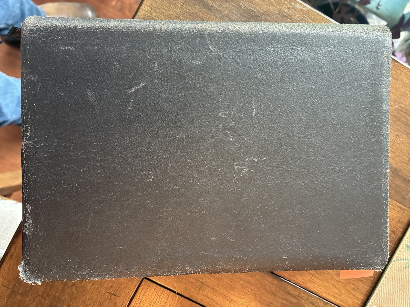 NASB 1995 Side-Column Reference Bible Genuine Leather Black Lockman Foundation