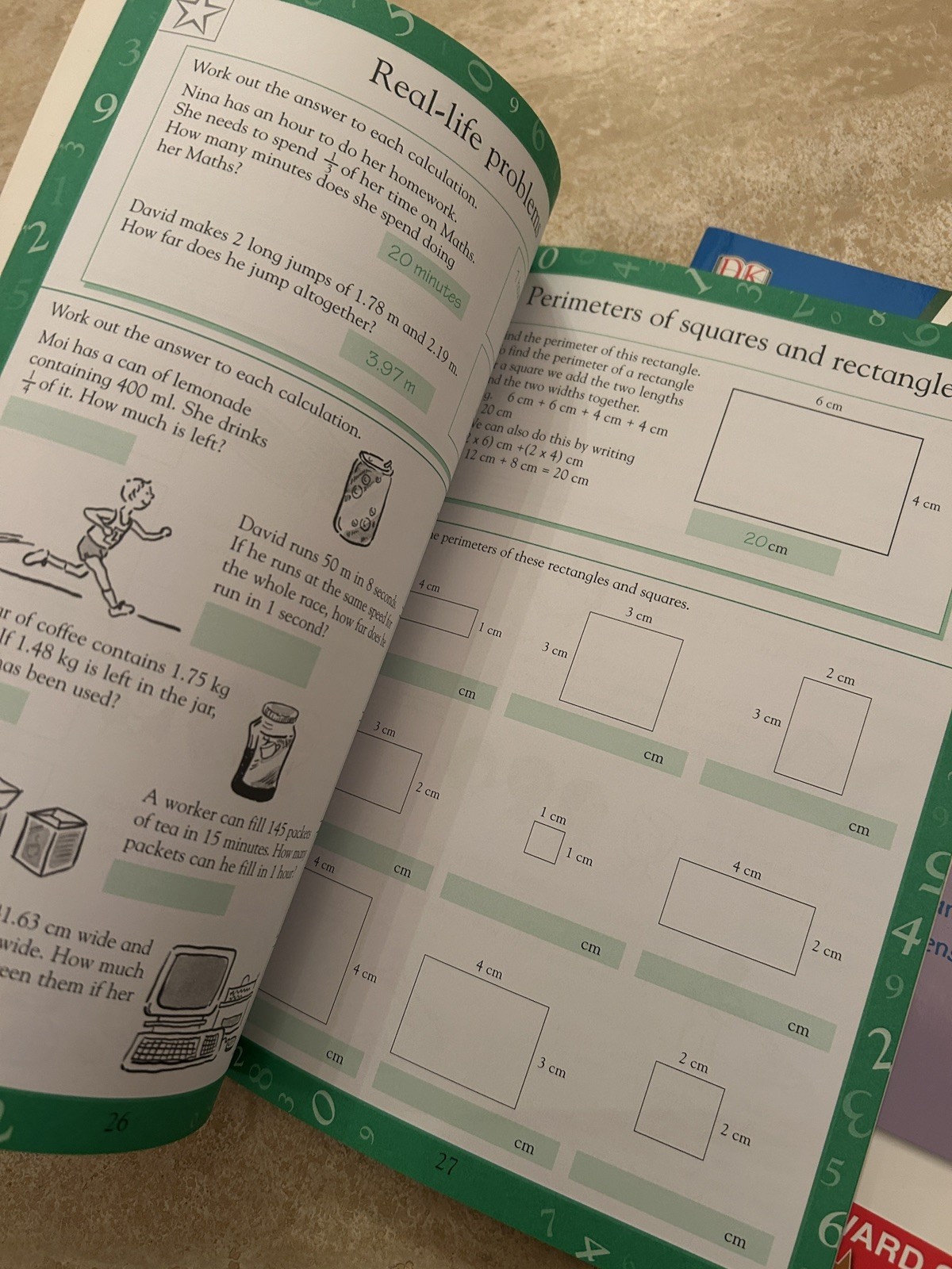 2x Maths & English made easy workbooks Carol vorderman KS2 Age 9-10