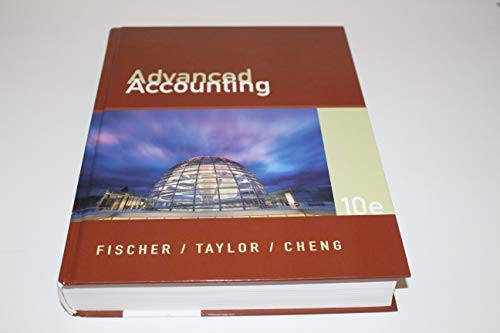 Advanced Accounting – VERY GOOD