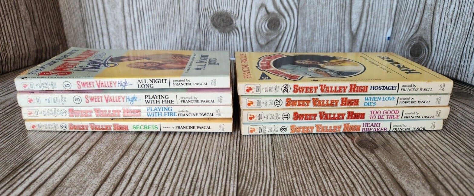 1990&rsquo;s Sweet Valley High Books BUILD YOUR COLLECTION Francine Pascal Paperback