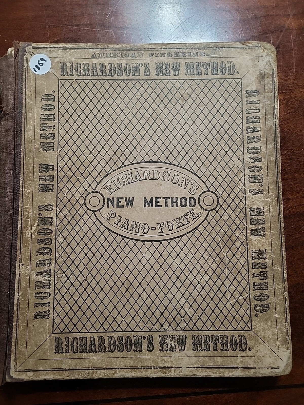 Richardson’s New Method Piano Forte – Author Unkown – 1859
