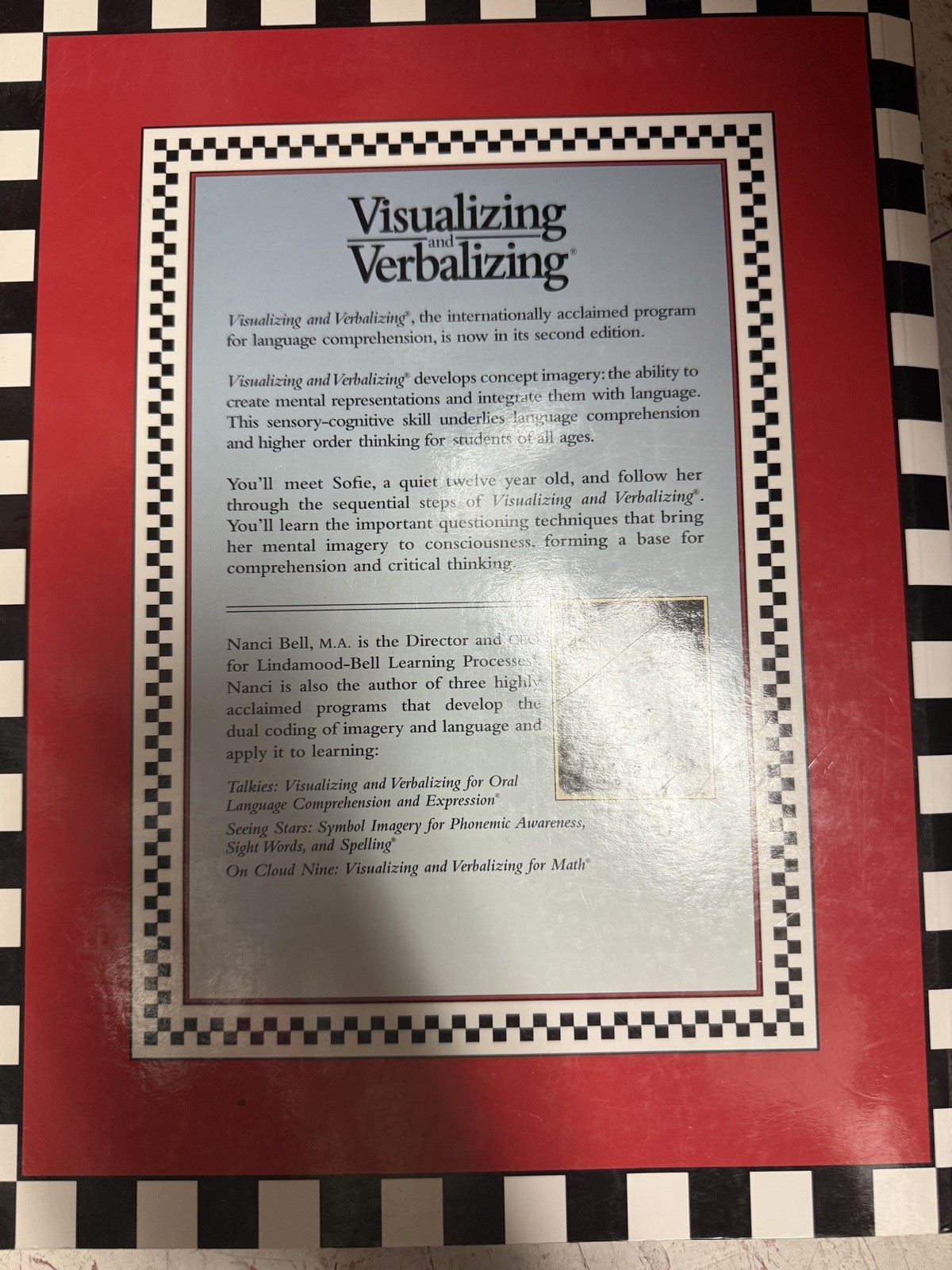 Visualizing and Verbalizing by Nanci Bell
