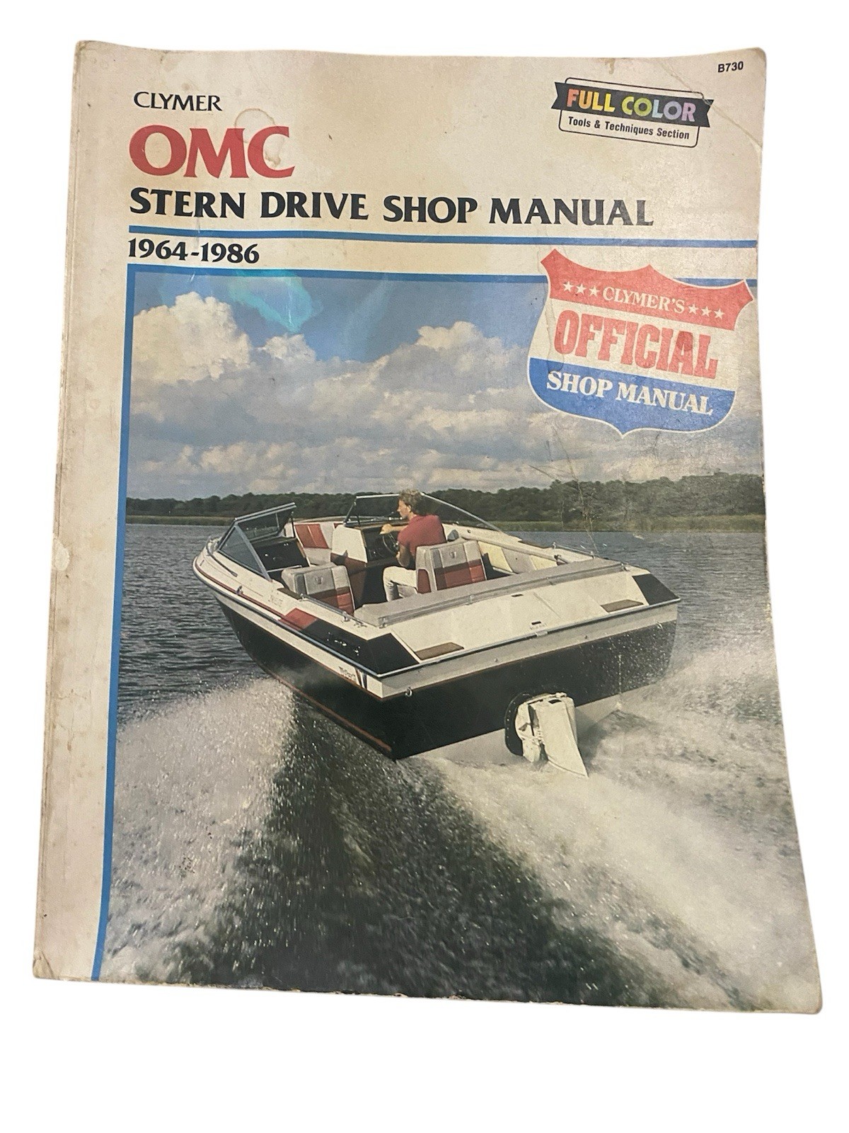 OMC Stern Drive 64-1986 by Penton Staff (2000 Trade Paperback) Boat Shop Manual