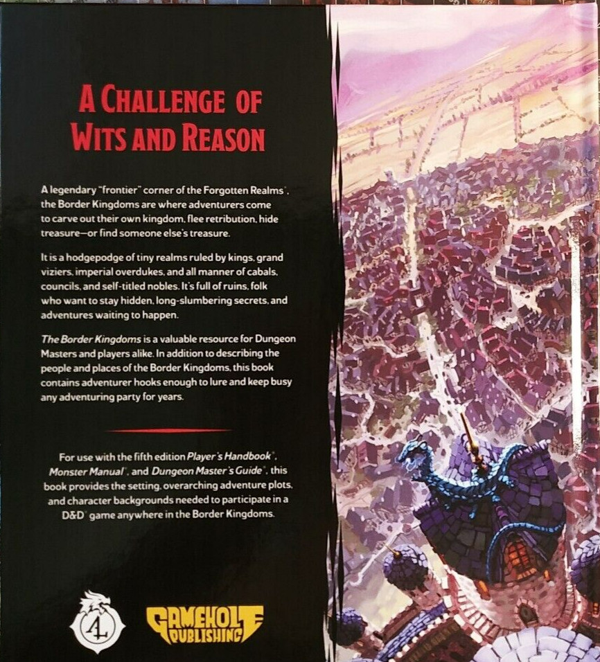 The Border Kingdoms: Forgotten Realms – Dungeons & Dragons 5th Ed.