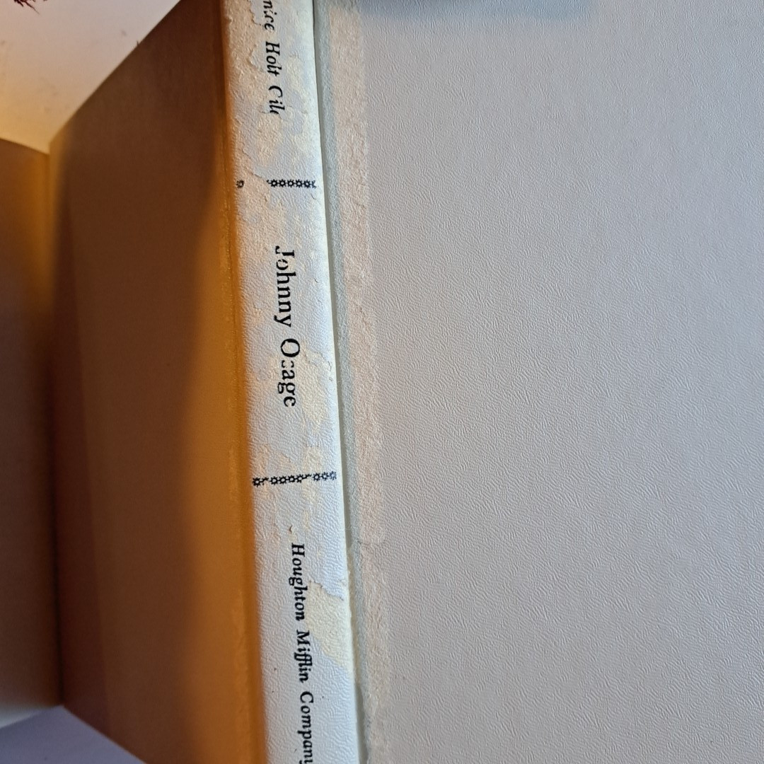 Johnny Osage, Janice Holt Giles💥1960 HC Houghton Mifflin 288 Pages