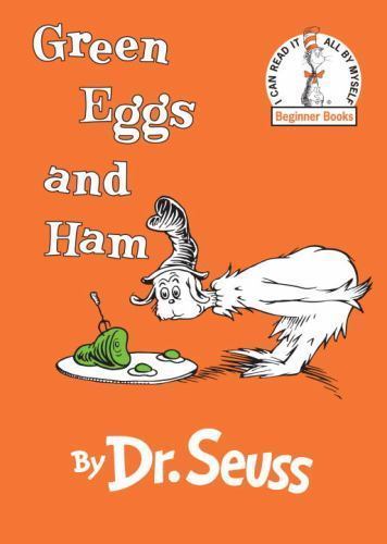 Green Eggs and Ham by Seuss (1960, Hardcover (list 9.99)