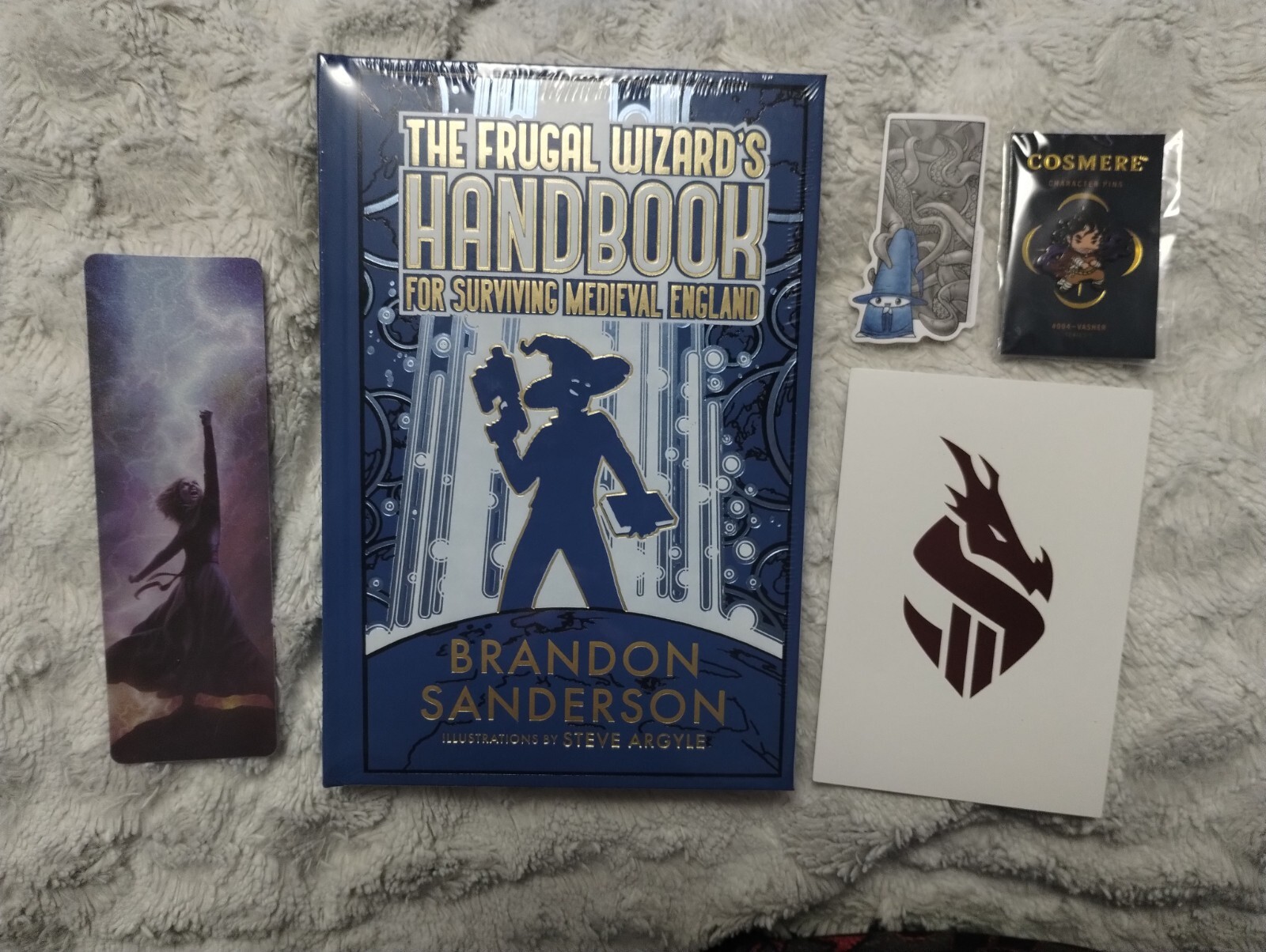 Frugal Wizard&rsquo;s Handbook Secret Project #2 Hardcover Book Swag Brandon Sanderson