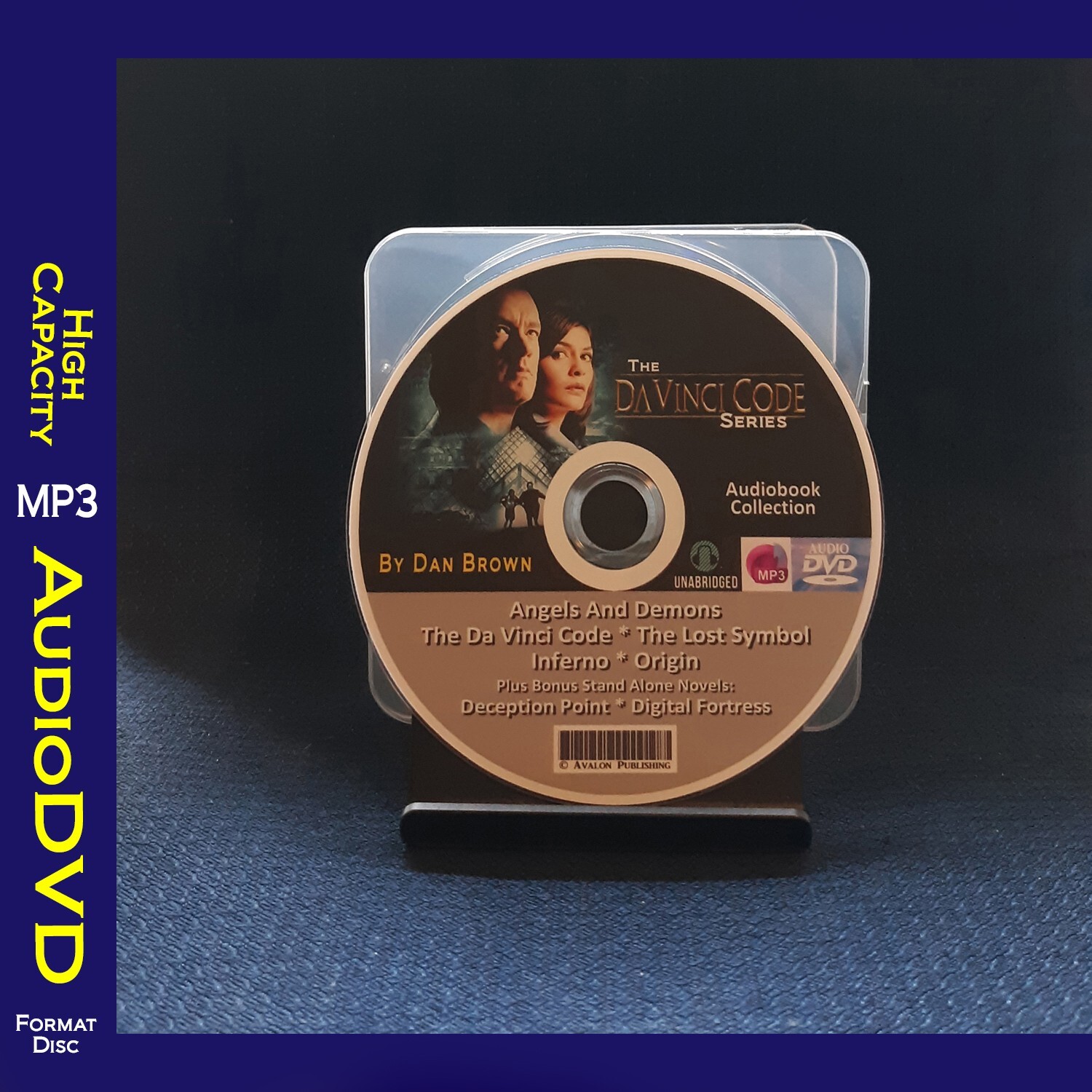 The DAVINCI CODE Series By Dan Brown – 8 Mp3 Audiobook Collection