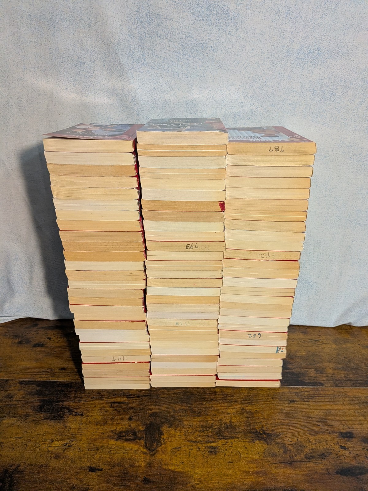 Romance Books: Silhouette Desire Huge Book Lot Of 85 Paperbacks Various Authors