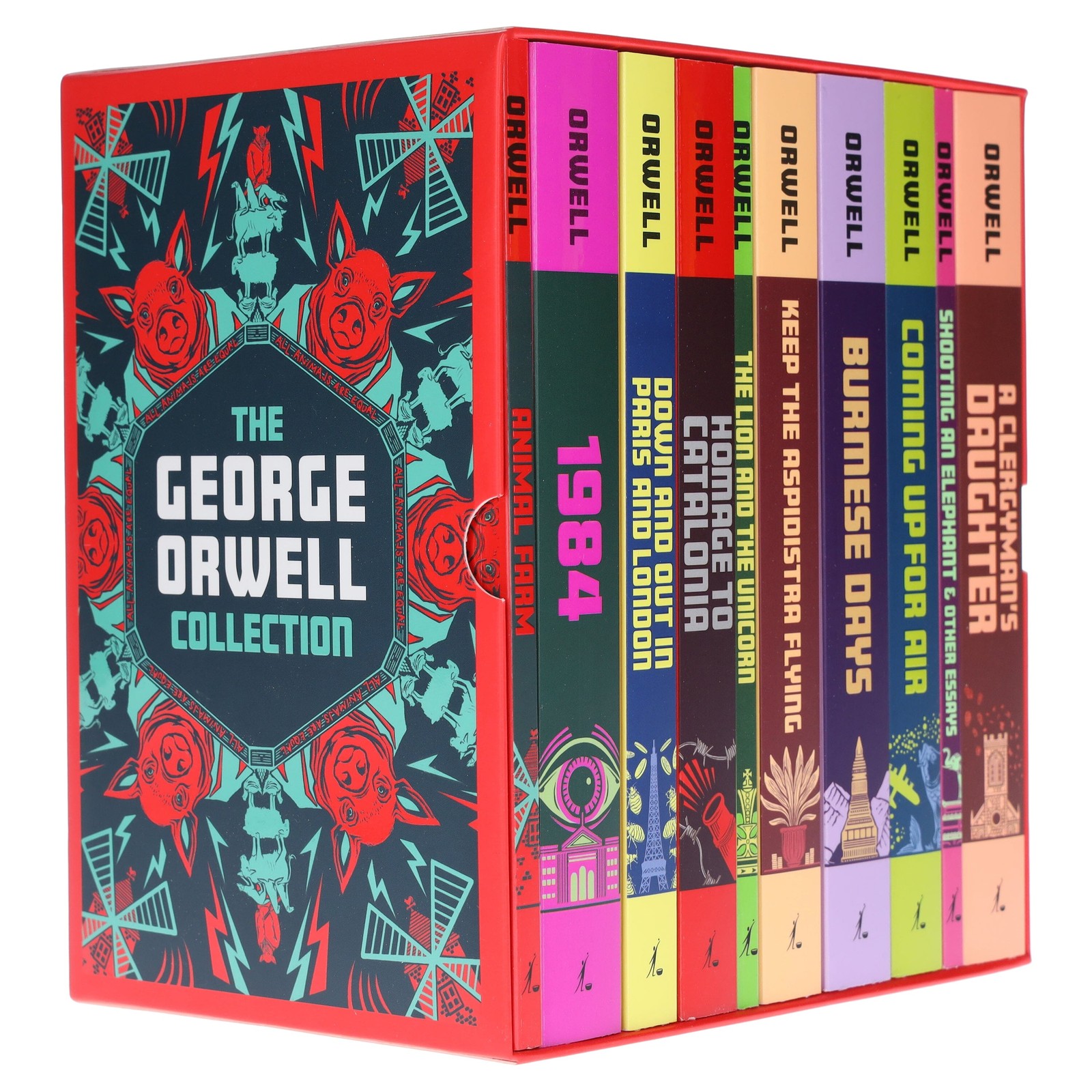 The George Orwell Complete 10 Books Collection Box Set – Fiction – Paperback