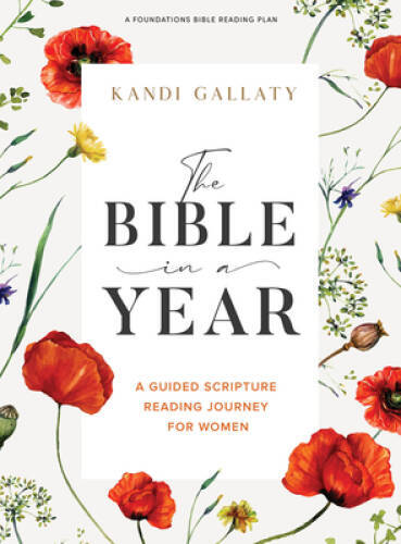The Bible in a Year – Bible Study Book: A Guided Scripture Reading J – VERY GOOD