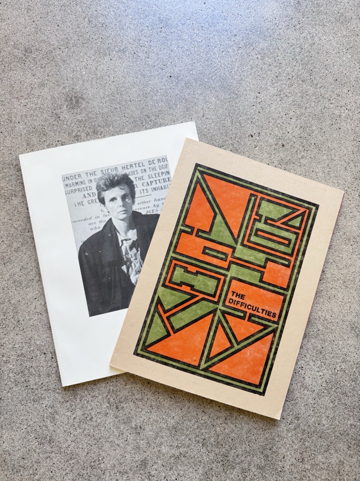 The Difficulties Vol 1.2 & 3.2 Susan Howe Issue | Language Poetry 1981/1989