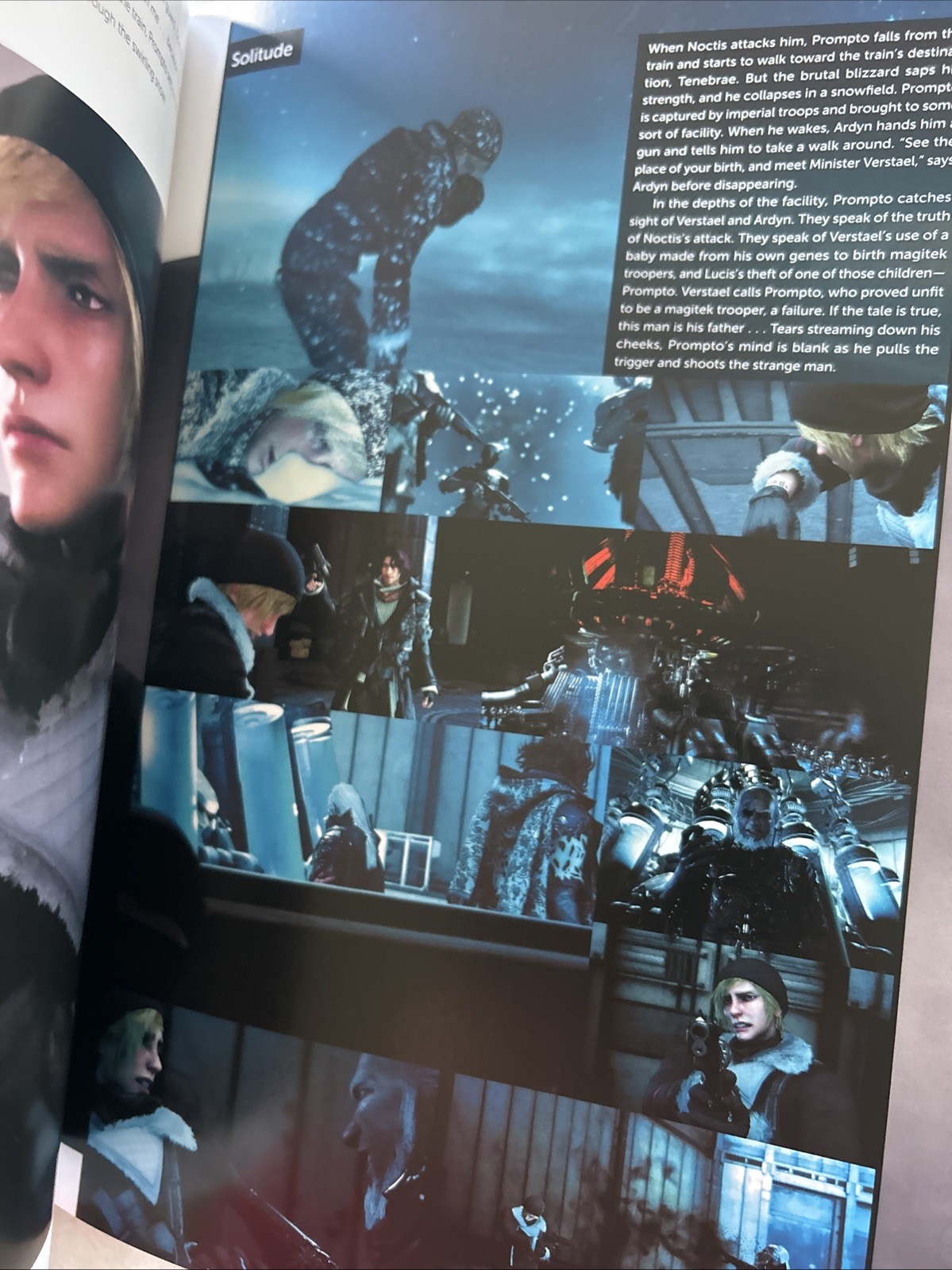 Final Fantasy XV Official Works Hardcover Br3