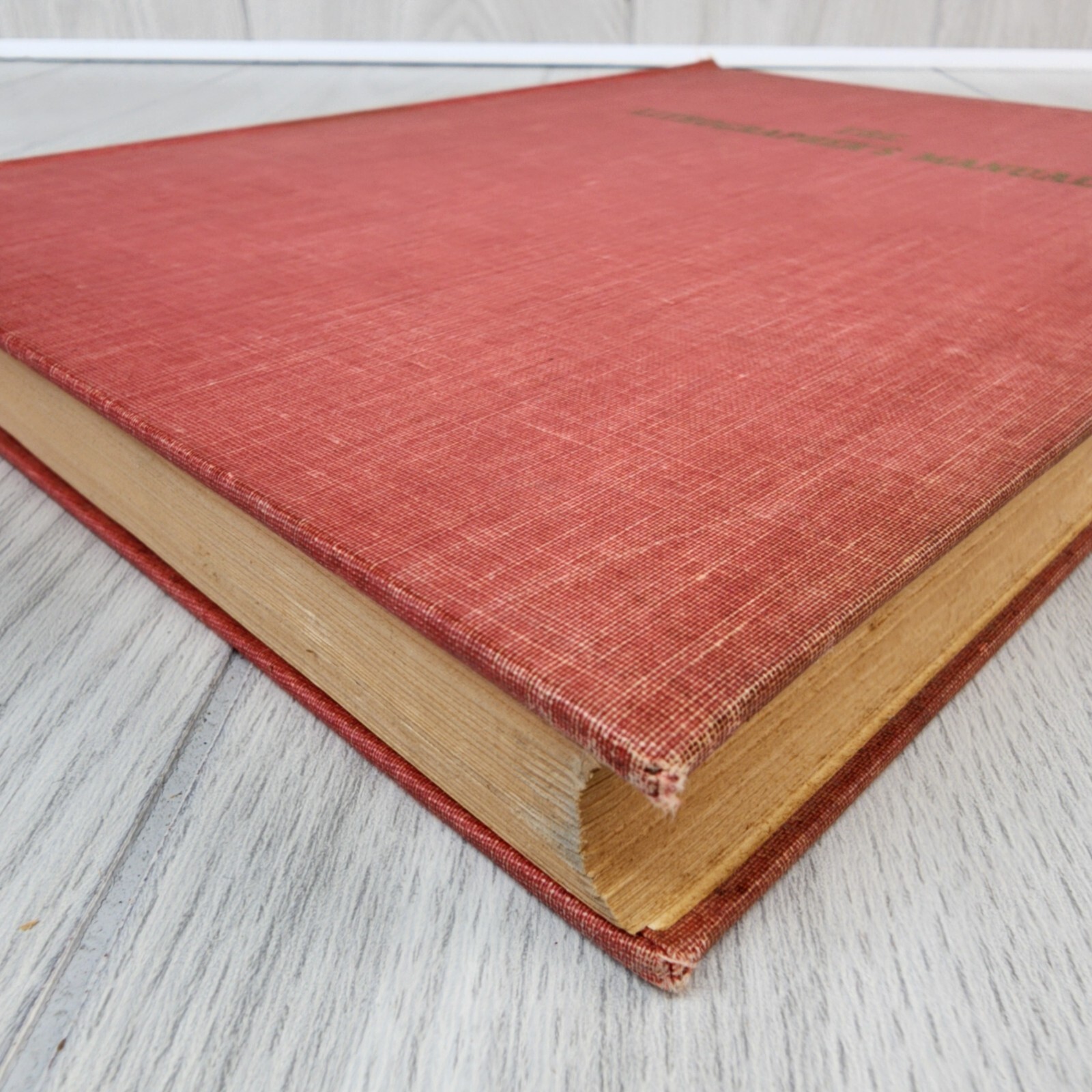 1940 VTG Book The Lithographers Manual W Selling Production Management 1st Ed.