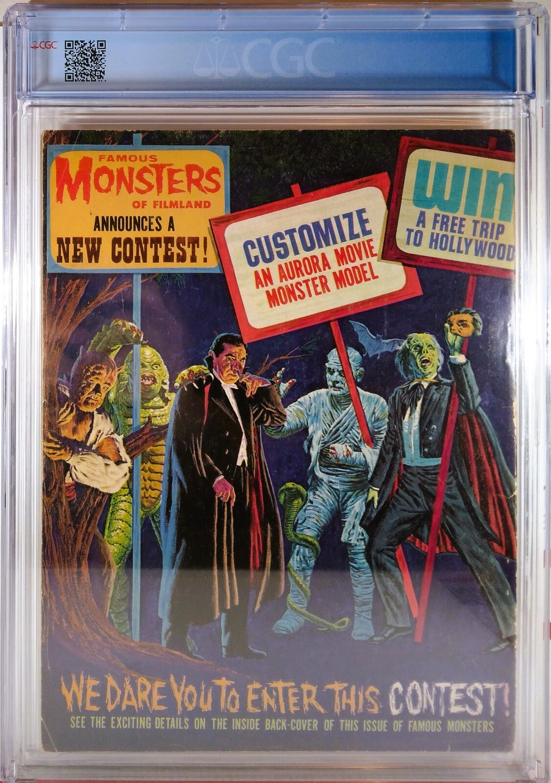 🩸💀 CGC 3.0 FAMOUS MONSTERS OF FILMLAND #28 BELA LUGOSI Children of the Damned