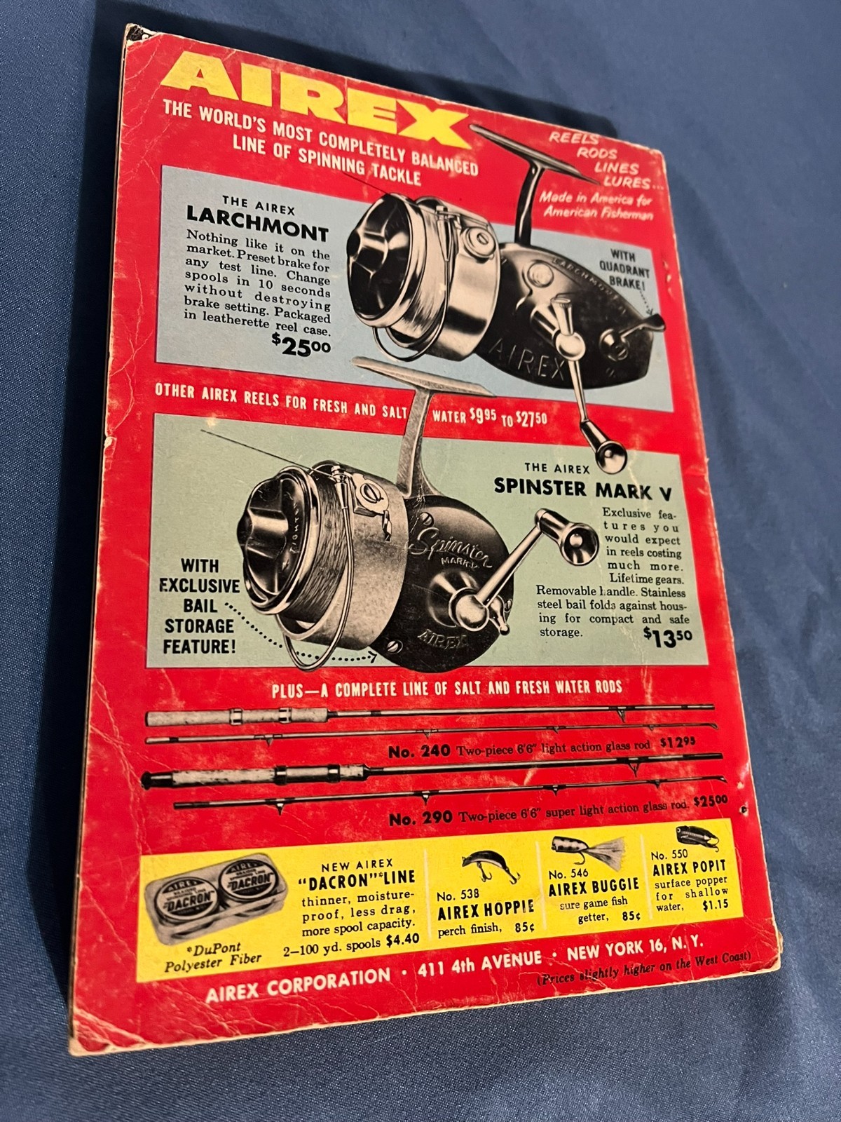 Rare 1955 Fisherman&rsquo;s Handbook by Fisherman Magazine – 512 pages