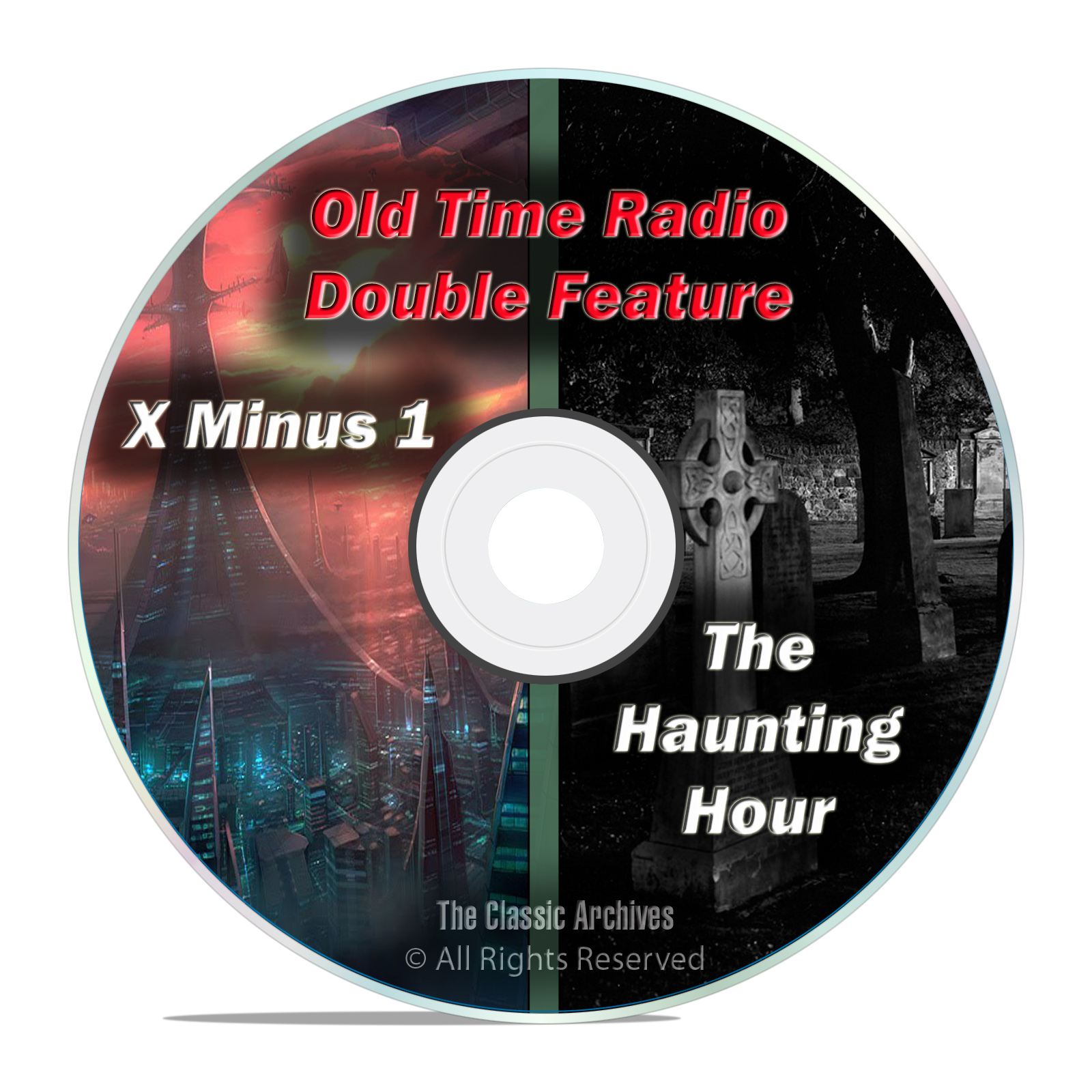 The Haunting Hour & X Minus One, 203 shows, Complete Run, Old Time Radio DVD F67