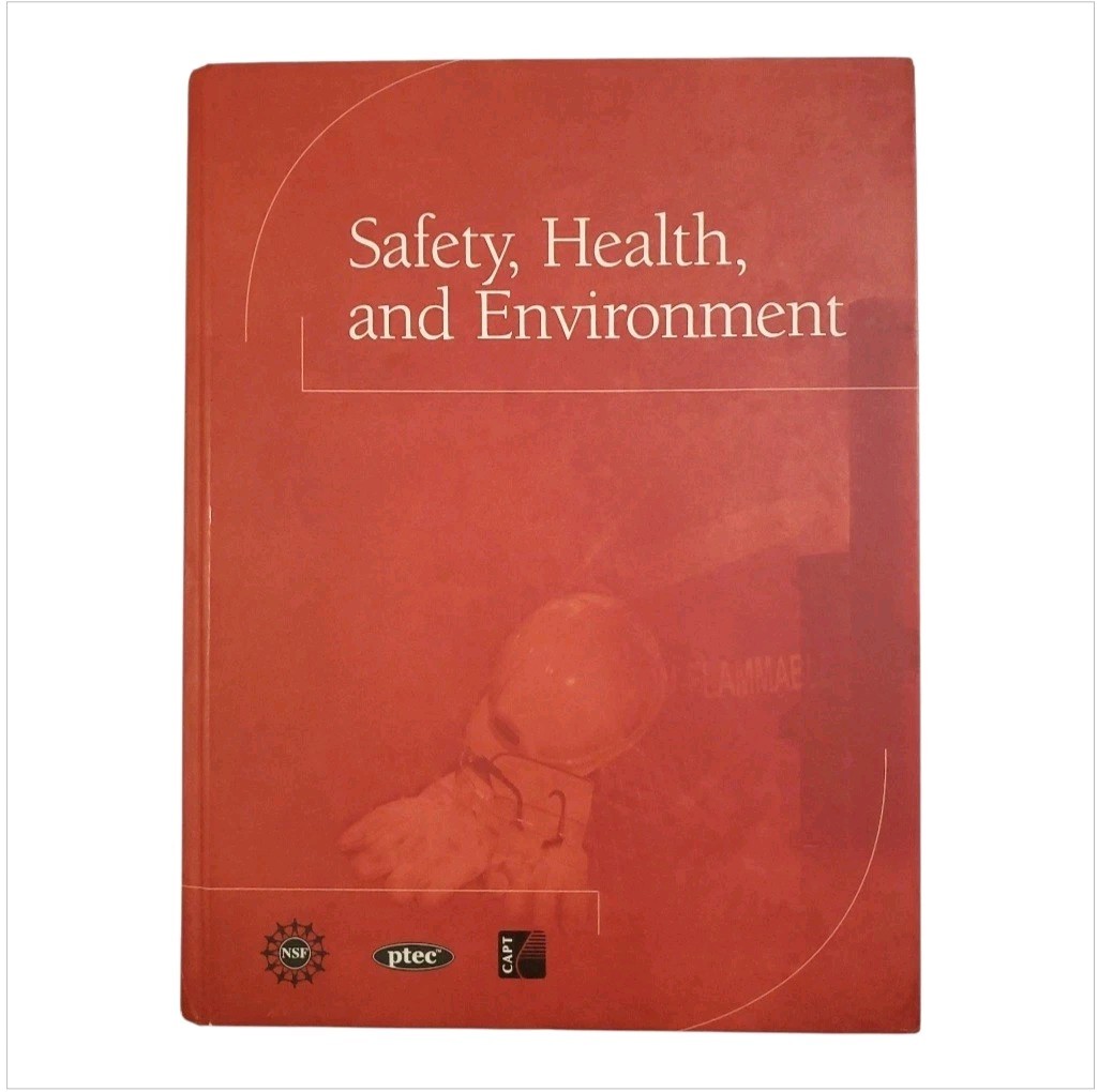 Safety Health And Environment By NAPTA Hardcover Text Book 416 Pages Good