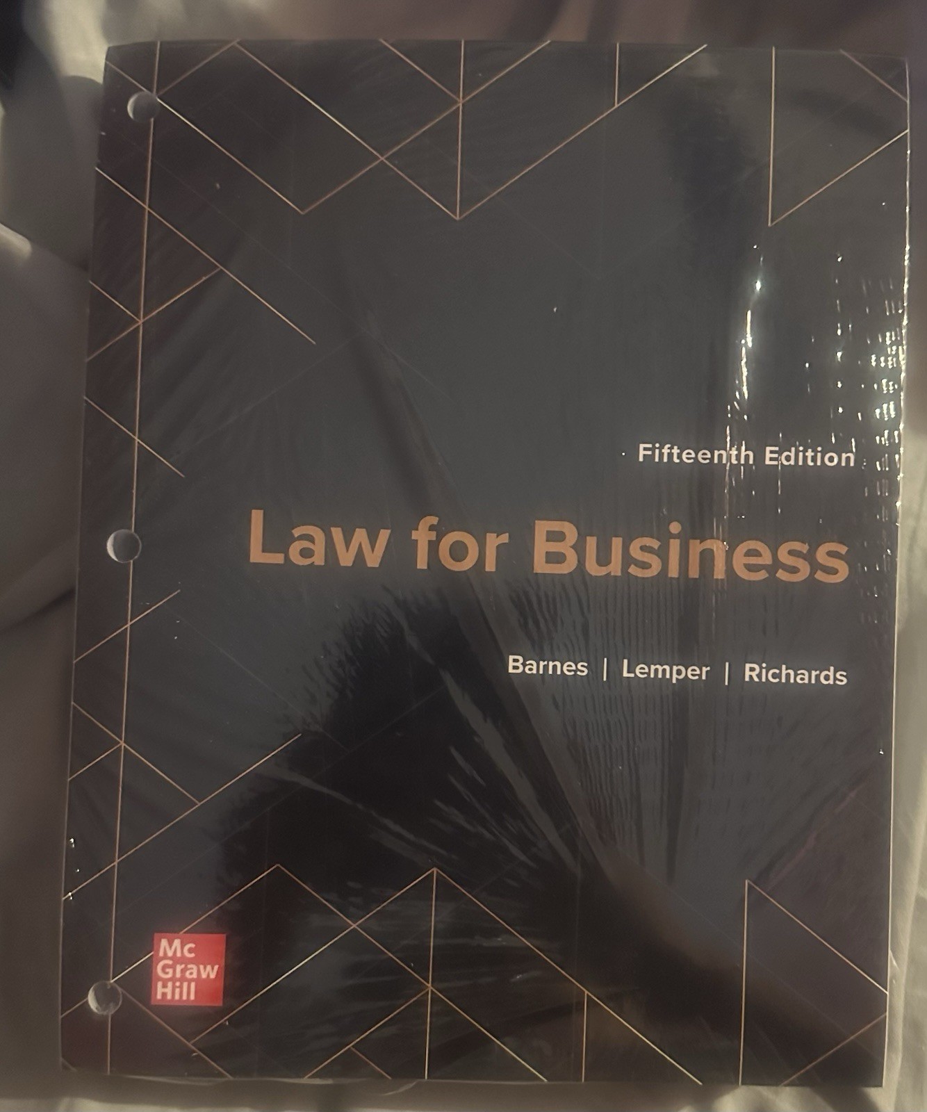 Law for Business 15th McGraw Hill Loose Leaf Textbook W Connect BRAND NEW