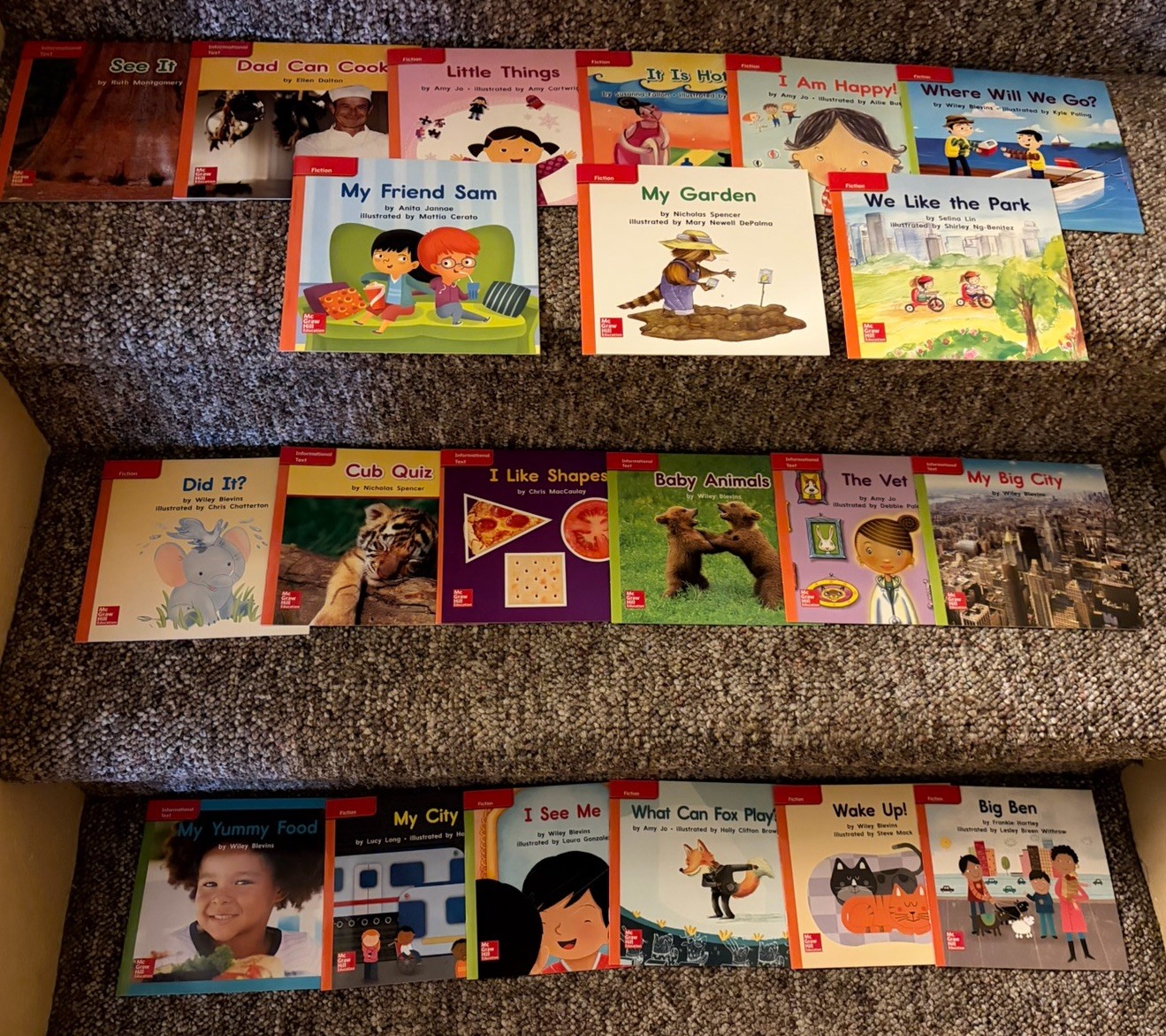 McGraw Hill Reading Wonders Pre-K (set of 21)