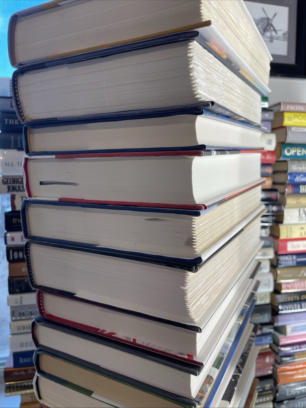 10 Pounds Assorted Fiction Hardcover PBK Books Mass Market Various Genres Good