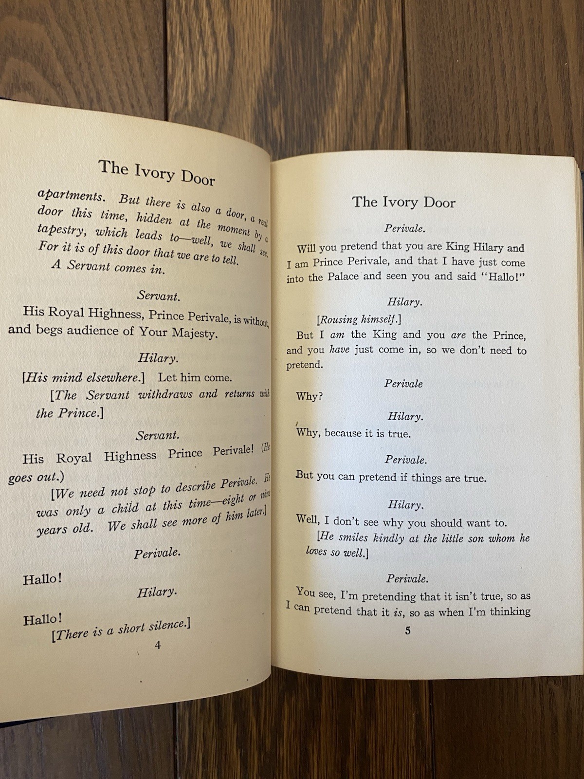 The Ivory Door by A.A. Milne 1936 5th Impression Hardcover