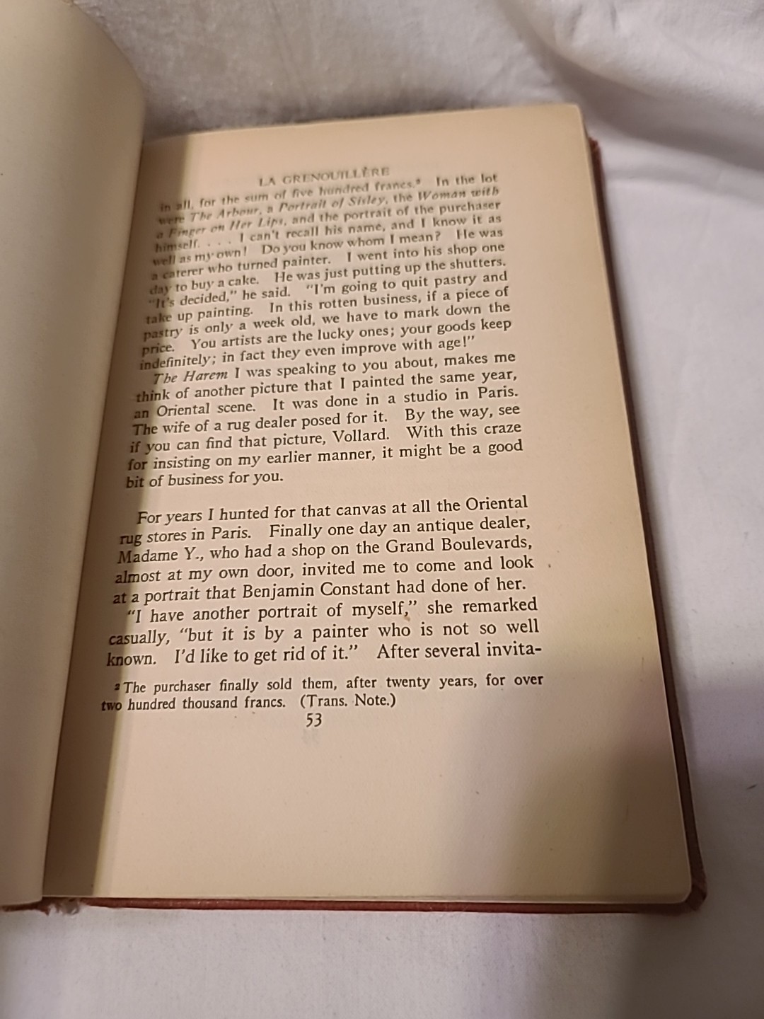 Renoir: An Intimate Record By Ambroise Vollard (HC 1925)