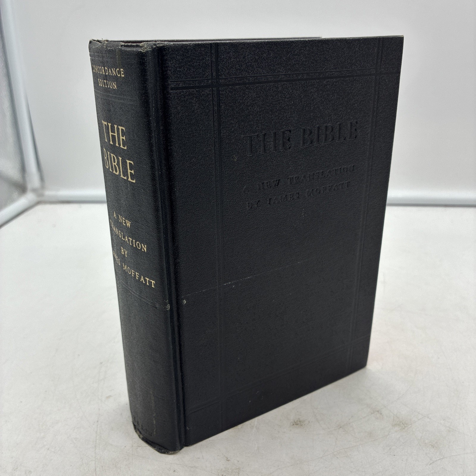 The Bible New Translation James Moffatt Concordance Edition HC 1954