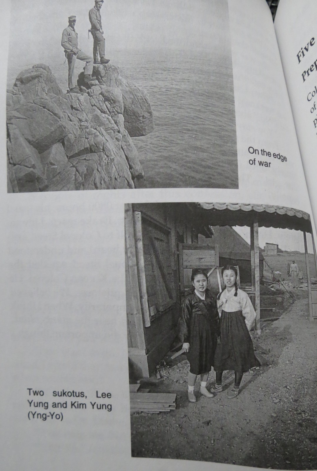 NINETY DAYS IN KOREA Pete Barton NAVY Paengnyung Do SOUTH MILITARY Marine CHO 51