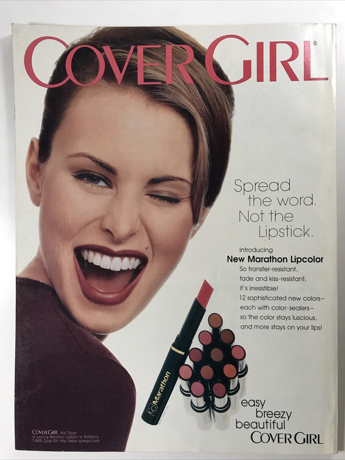 TEEN magazine May 1997-Fashion makeup hair Swimwear, Dating Quiz No Label