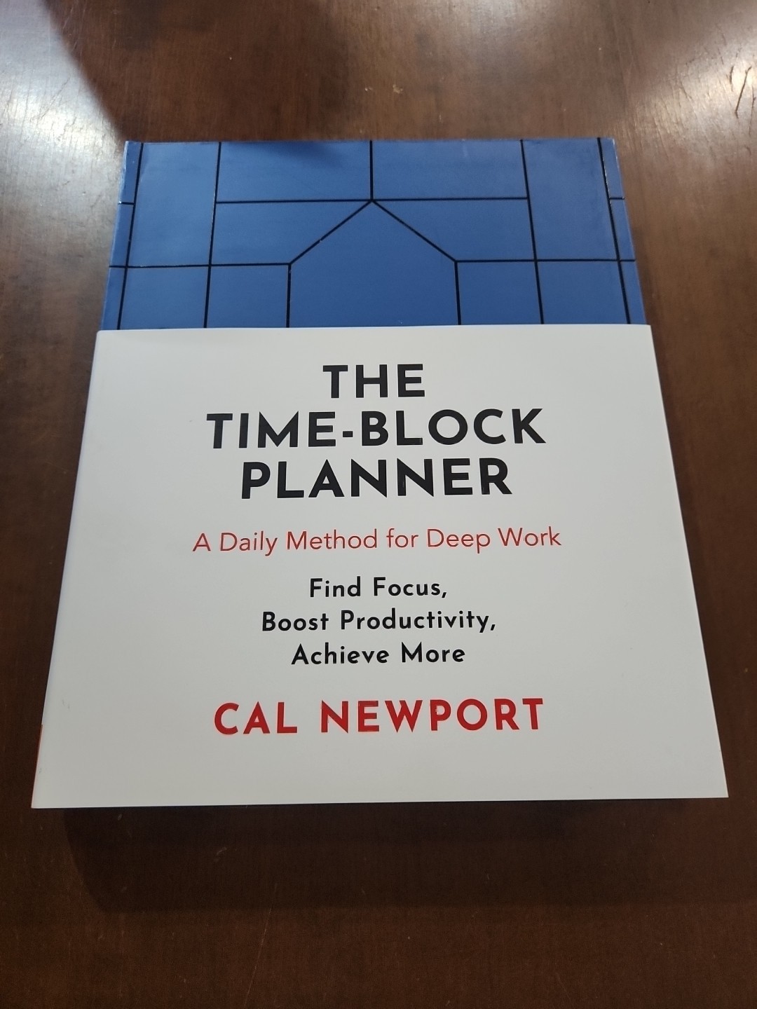 Cal Newport The Time-Block Planner (Paperback)