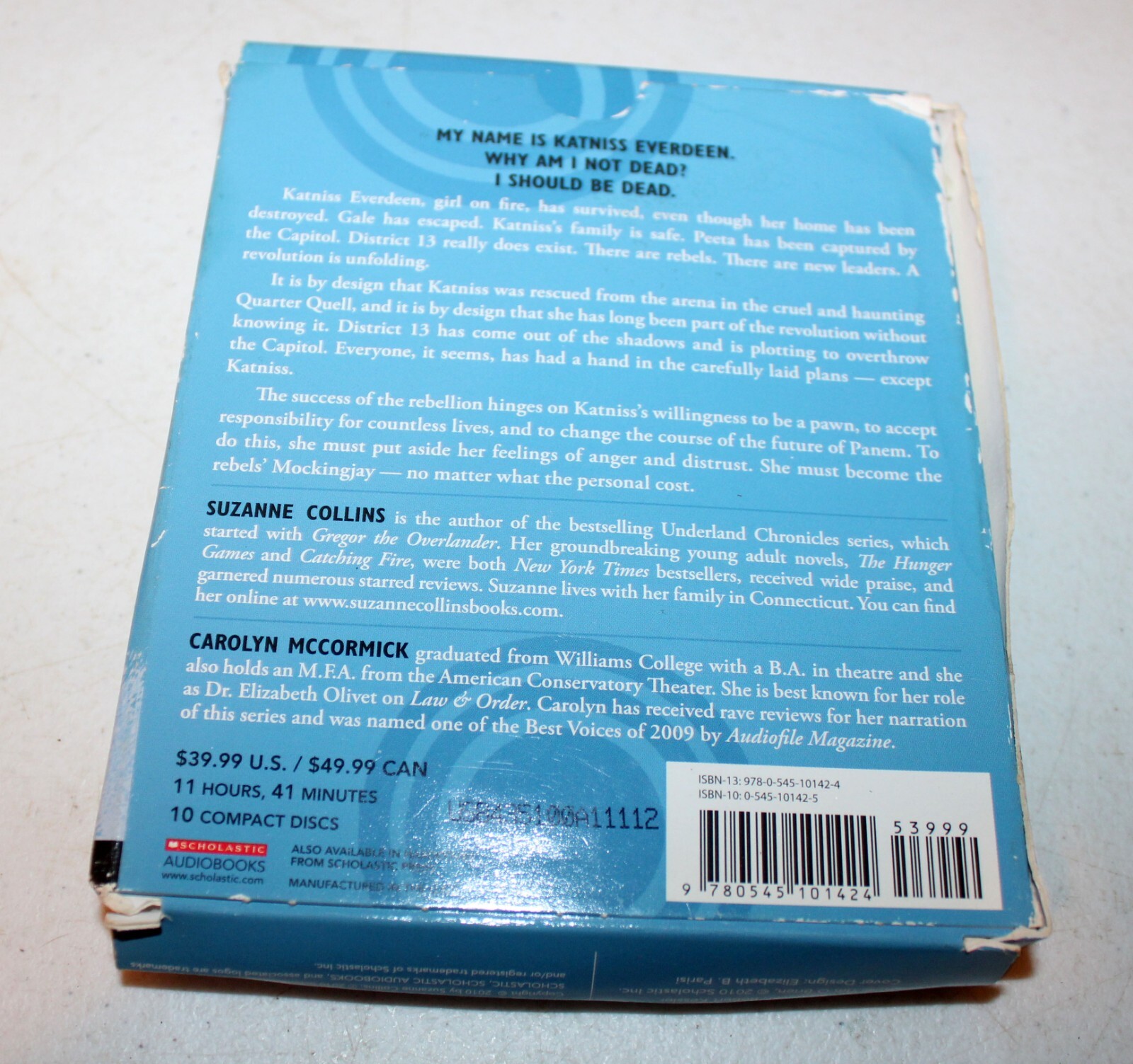 The Hunger Games Ser.: Mockingjay by Suzanne Collins (Compact Disc, 10 Discs)