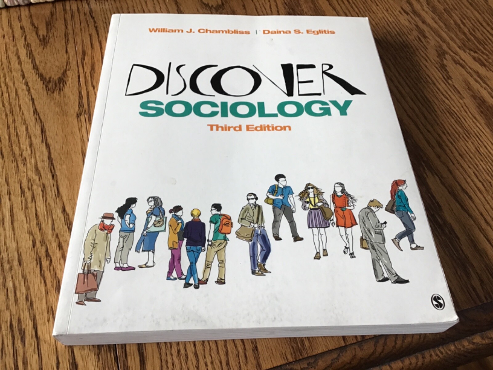 BOOK SOFTBACK DISCOVER SOCIOLOGY THIRD EDITION CHAMBLISS EGLITIS