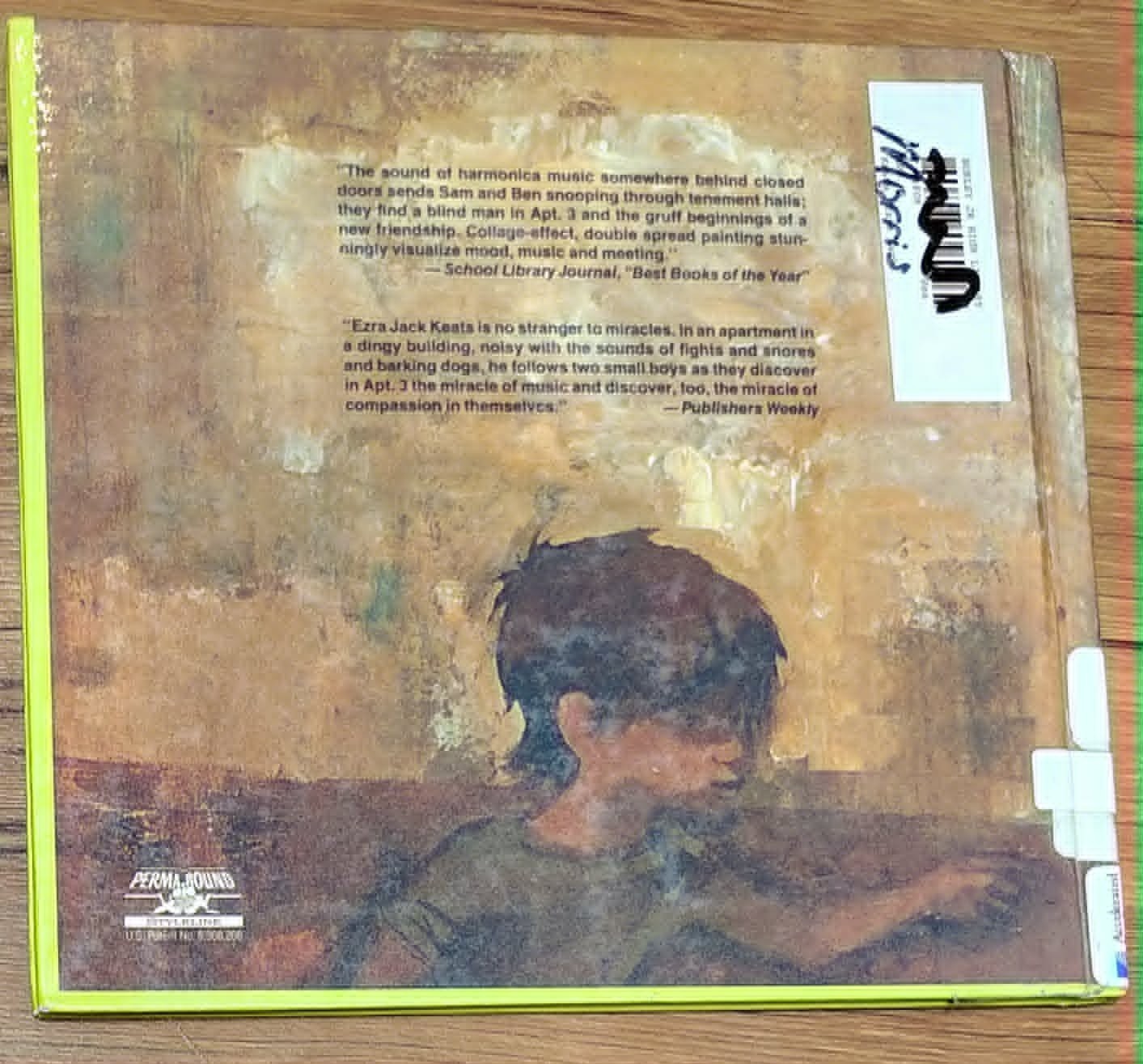 Apt. 3 Library Binding Ezra Jack Keats