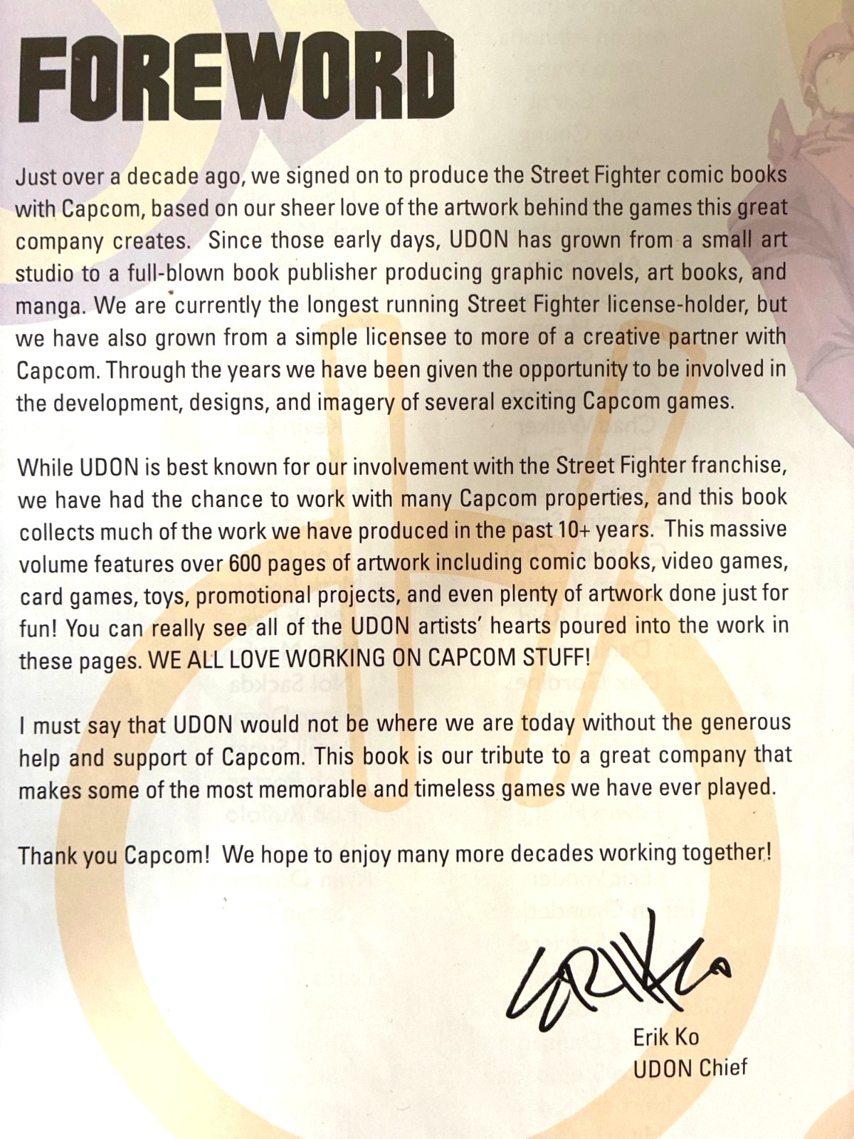 UDON&rsquo;s Art Of Capcom Complete Edition Hardcover Book 2014 600 Pages.