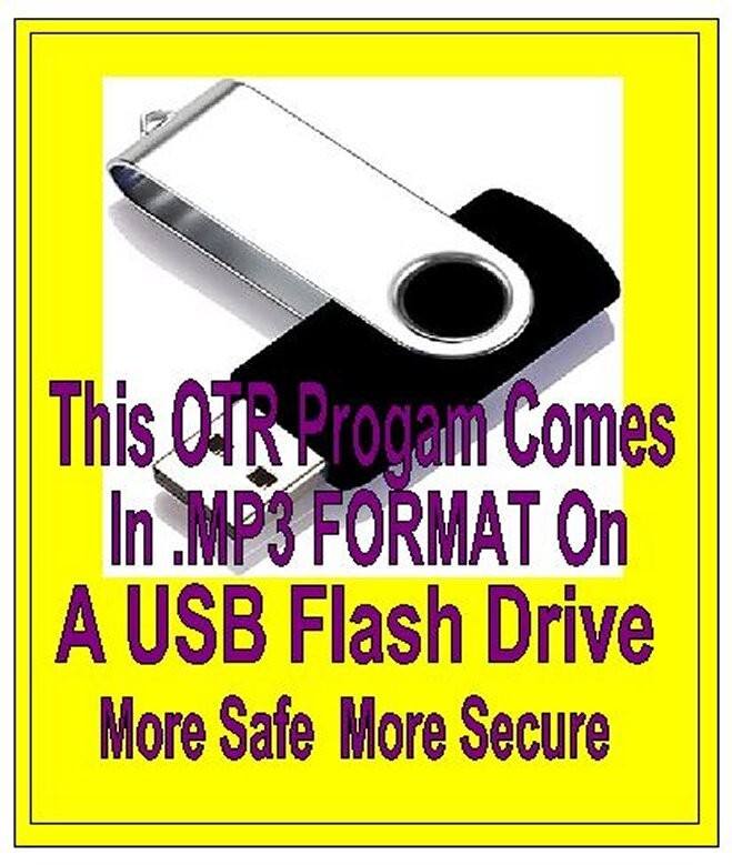 BARRIE CRAIG INVESTIGATOR 59 Select Oldtime Radio Shows MP3 On USB Flash Drive