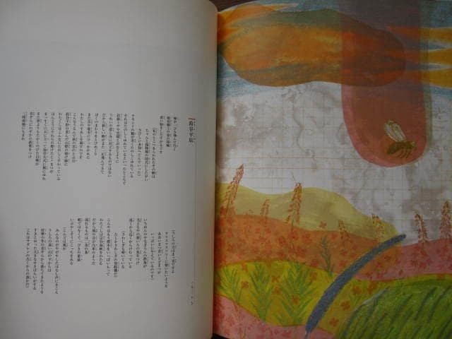 Kenji Miyazawa Elegy Art Collection Hardcover Rare Book 7.9in