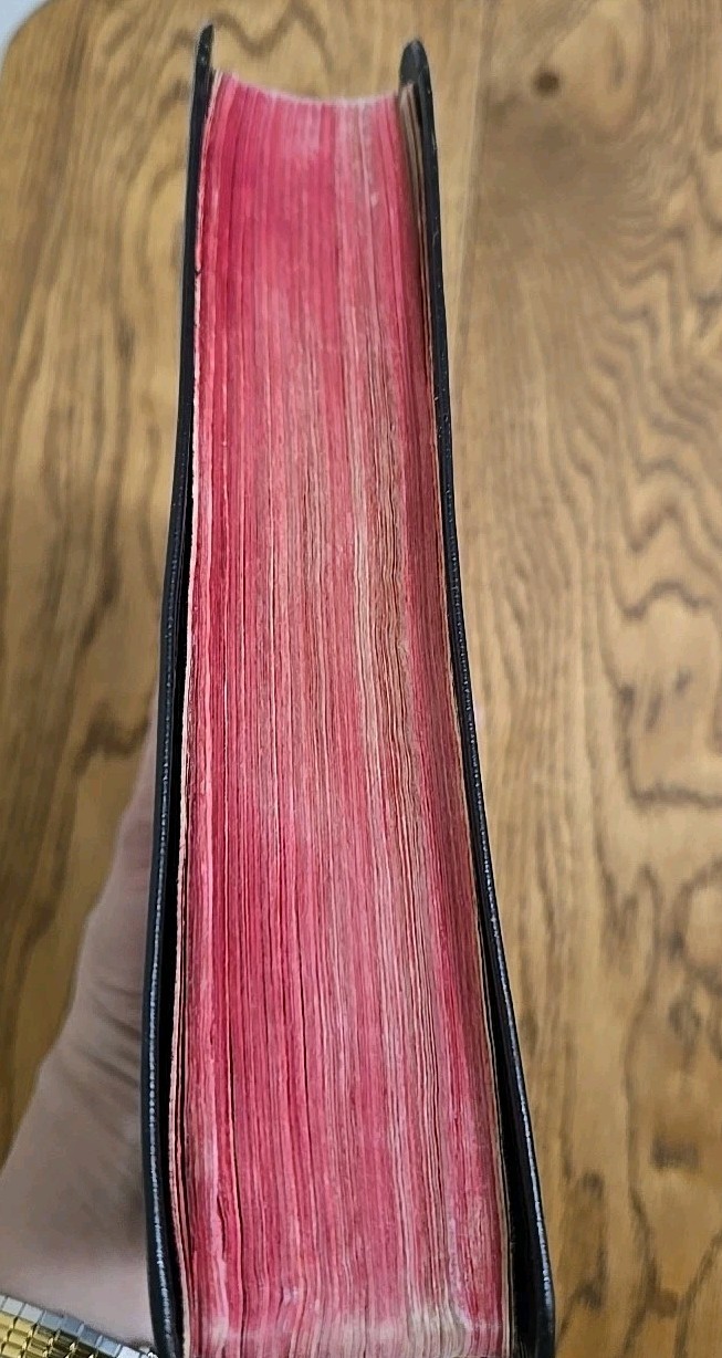 Holy Bible King James Version Self-Pronouncing Red-Letter Edition 1st Edition