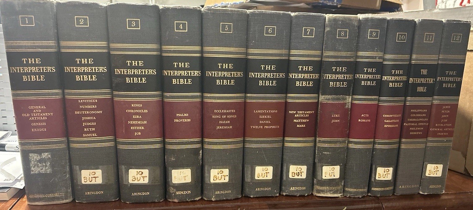 The Interpreter’s Bible 12 Volume Set 1951 – 1957 Abingdon