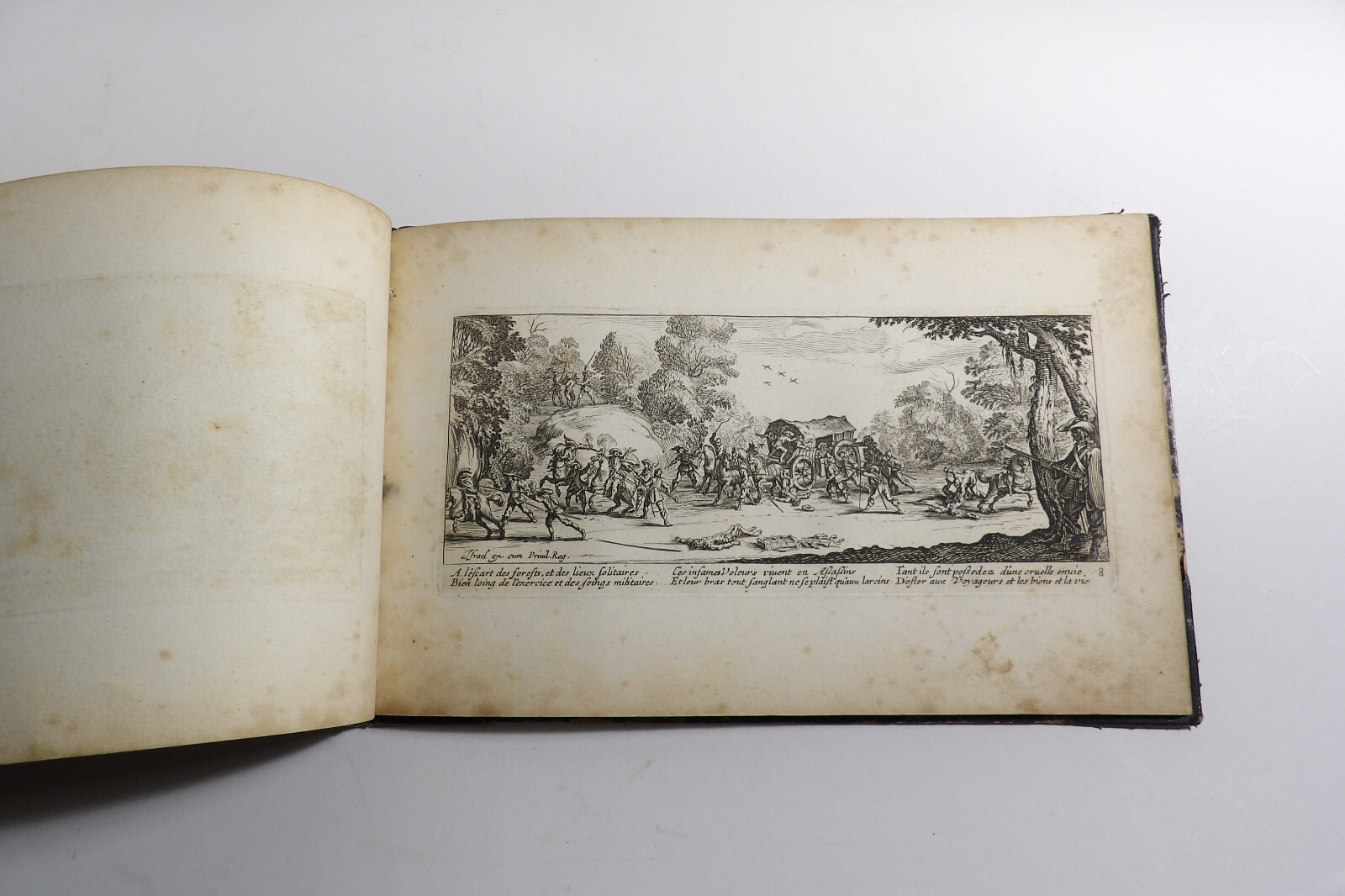 De Droeve Ellendigheden van den Oorlock Callot, Jacques 18 PLATES